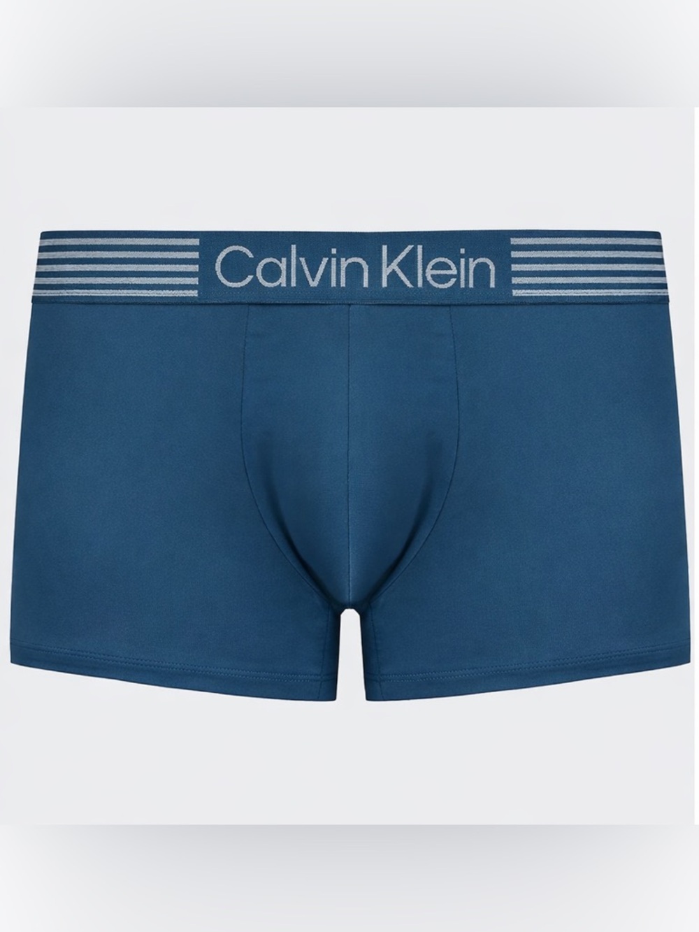 🆕 Calvin Klein Men's Teal Logo Waistband Boxer Briefs